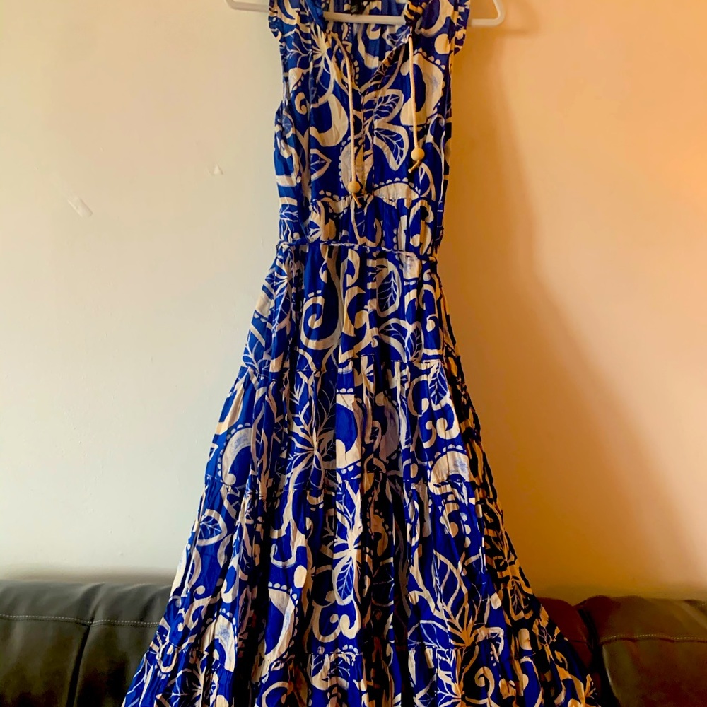 Flared Maxi dress